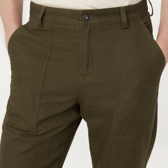 Frank & Oak Olive Cargo Pants - Picture 3 of 10